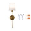 Battery Operated Wall Sconce Set of 2, 4000mAh Rechargeable Wireless Wall Lights with Remote Control, 30 Lighting Modes, 12 RGB Colors & Timer
