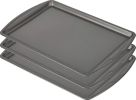 Everyday Nonstick Carbon Steel 13' x 9' Baking Sheet Set, 3 Pack – Standard-Sized Carbon Steel Cooking Pans, Bakeware Set, Cookie Sheets for Baking