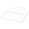 Chair Mat with Lip, 36 x 48-inch Office Chair Mat for Low Pile Carpeted Floors, Plastic Floor Protector Rug with Studded, Non-Slip & Easy to Clean