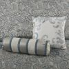 5 Piece Jacquard Bedspread Set with Throw Pillows