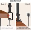 Lamp with Clamp - 24W Ultra Bright Adjustable Swing Arm Light for Home Office, 3000 Lumen Auto Dimming Computer Lamp with Stepless Touch Control