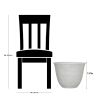 Asti White Planter 18-Inch Recycled Resin
