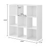 9 Cube Storage Organizer, White