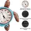 Outdoor Thermometer, Turtle Outside Wall Thermometer for Patio Yard Garden