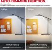 Lamp for Home Office, H4 Sunturalux™ Eye-Caring LED Desk Light, 700LM Dimmable Desk Lamp with Timer, Adjustable Desk Reading Light