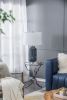 D16.9''xH28'' Ellis Glass Table Lamp