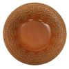 Vintage Lace Stoneware Bowl, Caramel