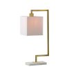 9x14.3x25.2" Metal Table Lamp
