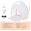 Spray Paint Shelter, 60 x 60 x 70 in Pop-Up Portable Spray Paint Tent with Built-In Floor, Exhaust Window and Storage Bag
